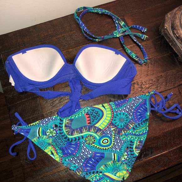 SPRING BREAK Women's Strapless Bikini Set - Picture 2 of 2